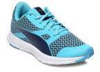 Puma Blue Flexracer Material G Running Shoes boys