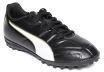 Puma Boys Black & White Classico C II TT Football Shoes