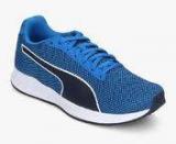 Puma Burst Mesh Blue Running Shoes Men