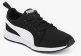 Puma Carson Runner Jr Black Running Shoes Girls