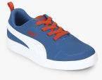 Puma Courtflex Ps Blue Sneakers Boys