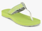 Puma Criss Crosser T Strap Wn S Green Flip Flops Women