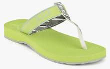 Puma Criss Crosser T Strap Wn S Green Flip Flops women