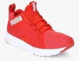 Puma Enzo Mesh Wn's Red Running Shoes Women