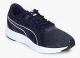 Puma Felix Runner Idp Castor Gray Red Blast Navy Blue Running Shoes Men