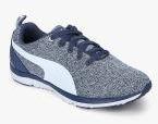 Puma Flex Xt Knit Wn'S Blue Training Shoes Women