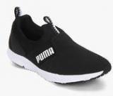 Puma Flex Xt Slip On Black Running Shoes Men