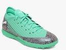 Puma Future 2.4 Tt Jr Green Football Shoes Boys