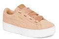 Puma Girls Coral Vikky Platform Ribbon Jr Suede Sneakers