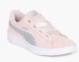 Puma Girls Peach Coloured Sneakers