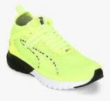 Puma Ignite Dual Netfit Green Running Shoes Men