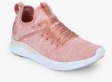 Puma Ignite Flash Evoknit Satin Ep Wn S Peach Running Shoes Women