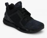 Puma Ignite Limitless Brushed Suede Black Sneakers Men