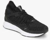 Puma Ignite Netfit Black Running Shoes Men