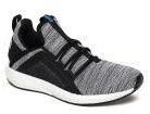 Puma Kids Black & Grey Mega Nrgy Heather Knit Running Shoes Girls