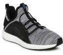 Puma Kids Grey & Black Mega Nrgy Heather Knit Ac Ps Running Shoes Girls