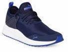 Puma Kids Navy Blue Pacer Next Cage Jr Sneakers Boys