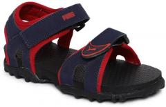 Puma Kids Navy Blue Track PS IDP Sports Sandals