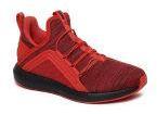 Puma Kids Red Mega Nrgy Heather Knit Ac Ps Running Shoes Girls