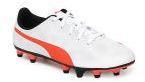 Puma Kids White Rapido Fg Jr Football Shoes Girls