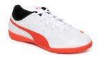 Puma Kids White Rapido It Jr Football Shoes Boys