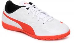 Puma Kids White Rapido It Jr Football Shoes boys