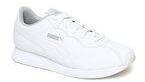 Puma Kids White Turin Ii Jr Leather Sneakers Boys