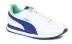 Puma Kids White Turin Ii Jr Sneakers Boys