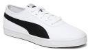 Puma Kids White Urban Sl Jr Leather Sneakers Boys