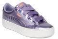 Puma Lavender Vikky Ribbon Stacked Leather Sneakers Women