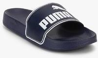 Puma Leadcat Navy Blue Flip Flops women