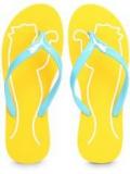 Puma Lucie Iv Dp Blue/Yellow Flip Flops Women