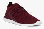 Puma Maroon SF Evo Cat Sock Lace LS Running Shoes Men