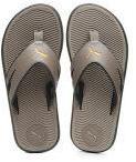 Puma Men Brown Solid Thong Flip Flops