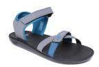 Puma Men Charcoal Grey & Blue Pebble IDP Sports Sandals