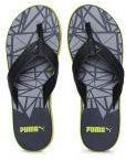 Puma Men Navy Blue Wrens GU IDP Printed Thong Flip Flops