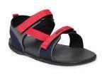 Puma Navy Blue & Red Hexa IDP Sports Sandals Men