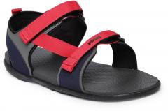 Puma Navy Blue & Red Hexa IDP Sports Sandals men