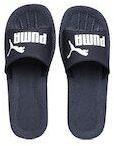 Puma Navy Blue Synthetic Slip On Women