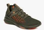 Puma Olive Green Mantra FUSEFIT Unrest Running Shoes Men