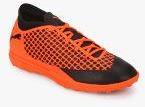 Puma Orange Football Shoes Boys