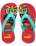 Puma Owl Jr Ind Red Flip Flops Boys