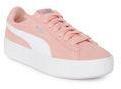 Puma Peach Coloured Vikky Stacked Sd Suede Sneakers Women