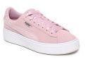 Puma Pink Platform Galaxy Suede Sneakers Women