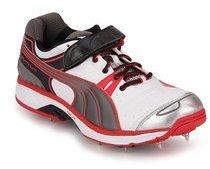 Puma Platinum Full Spike White Cricket men