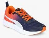 Puma Radiance Idp Gray Violet Peacoat Vibrant Navy Blue Running Shoes Men