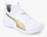 Puma Rebel Mid White Sneakers