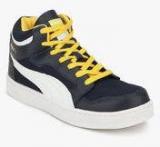 Puma Rebound Mid Lite Dp Navy Blue Sneakers Men