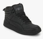 Puma Rebound Street V2 L Jr Black Sneakers Boys