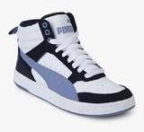 Puma Rebound Street V2 White Sneakers